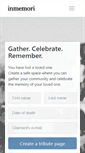 Mobile Screenshot of inmemori.com